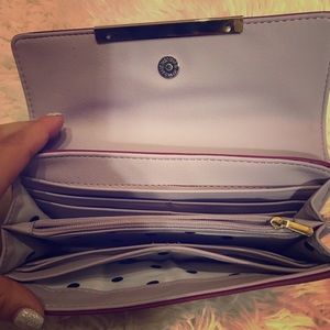 Purple wallet